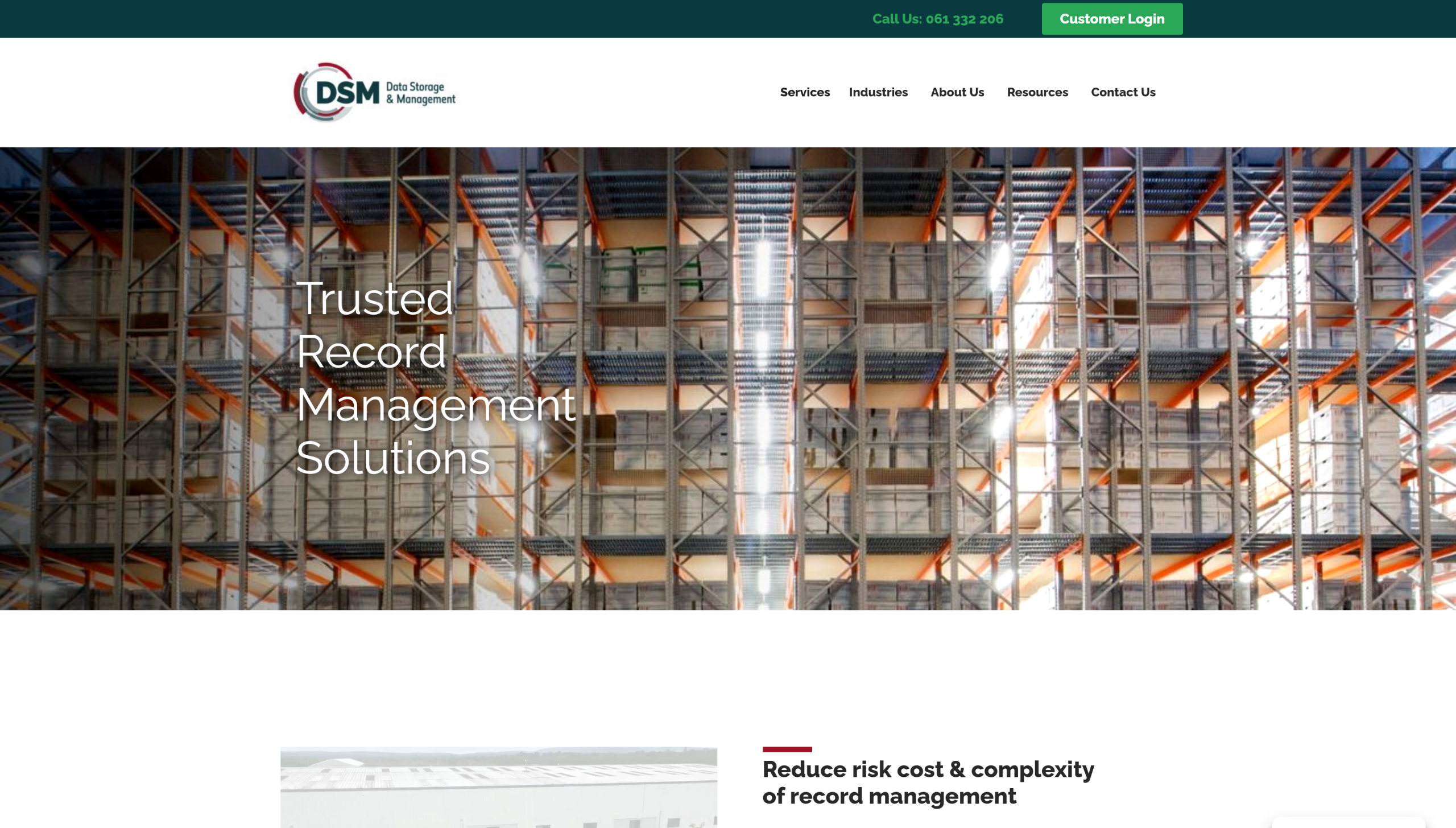 dsm.ie website design limerick